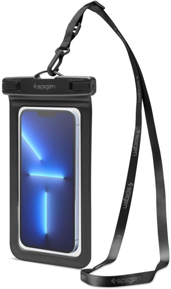 Spigen SPIGEN A601 UNIVERSAL WATERPROOF CASE BLACK