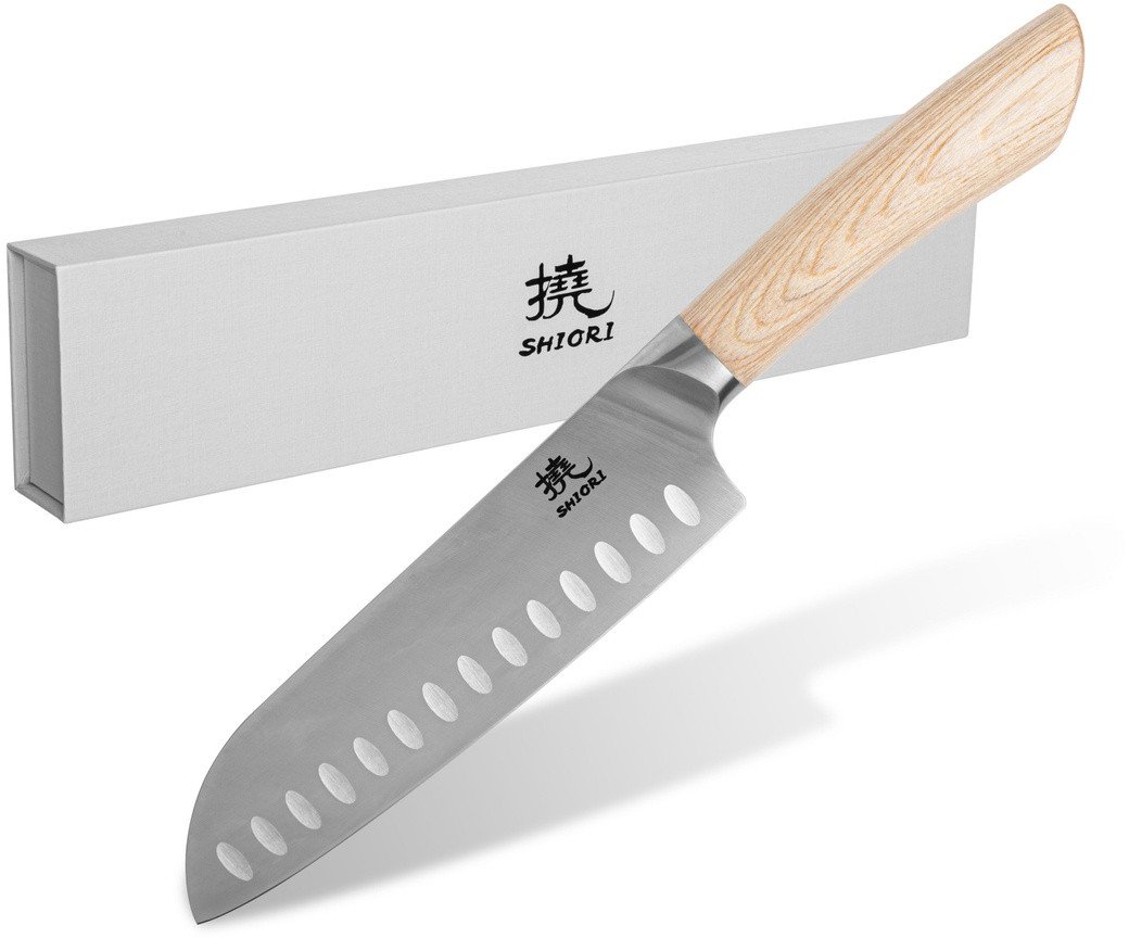 Shiori Shinogi Santoku - uniwersalny, wielozadaniowy nóż szefa kuchni