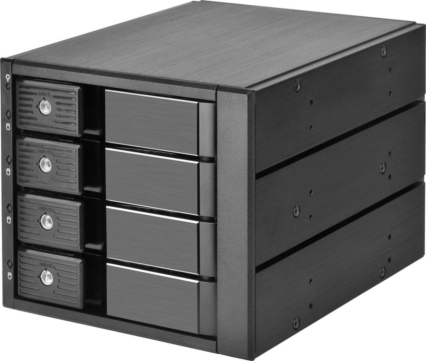 Фото - Інше для комп'ютера SilverStone SST-FS304-12G Externes 3,5-Zoll-Gehäuse, 4-Bay - s 