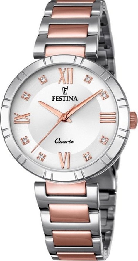 Zegarek Festina Zegarek damski Festina F16937-D srebrny