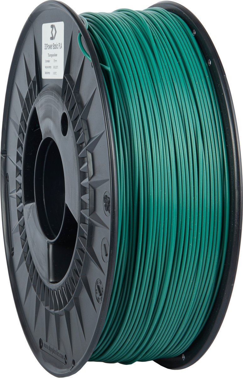 3DPower Filament Basic PLA 1.75mm turkusowy 1kg