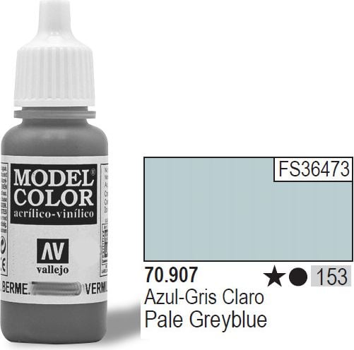 Vallejo Farba Nr153 Pale Greyblue 17ml - 70907