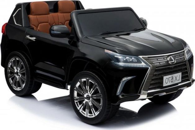 Zdjęcia - Samochód elektryczny dla dzieci Import SUPER-TOYS LEXUS LX-570 LAKIER, MIĘKKIE KOŁA, MIĘKKIE SIEDZENIE, PE