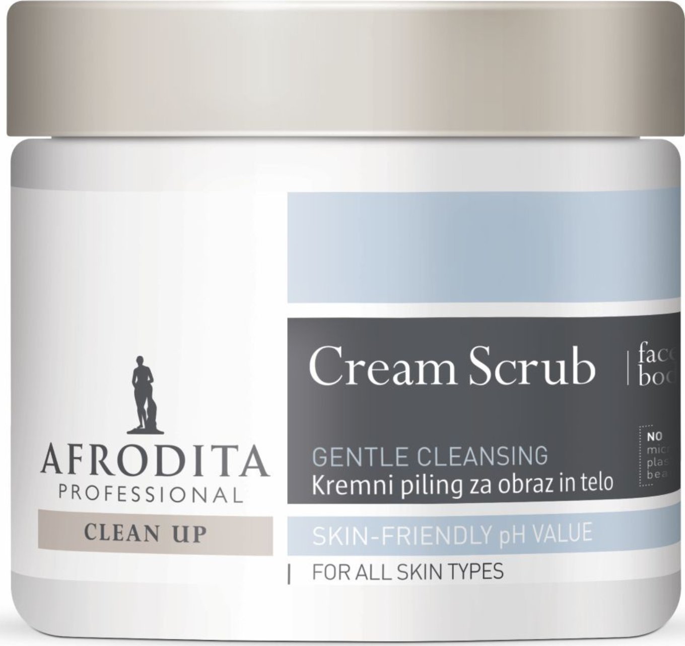 Zdjęcia - Produkt do mycia twarzy i ciała Afrodita Clean Up Kremowy Peeling Do Ciała I Twarzy 