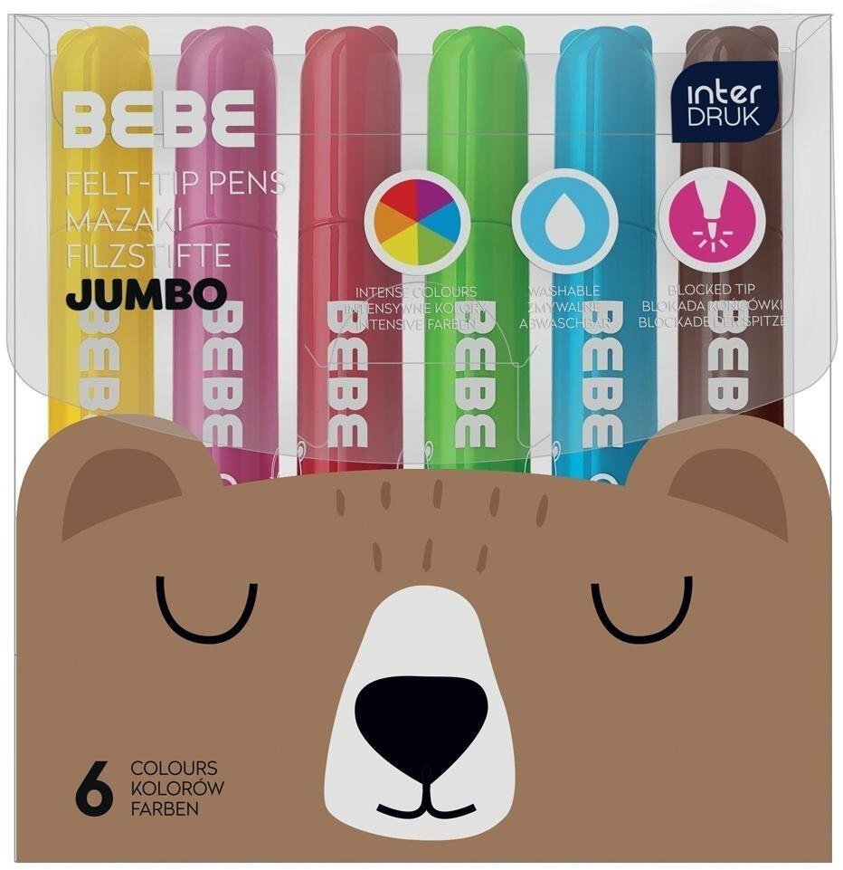 Interdruk Mazaki Jumbo 6 kolorów BEBE Friends
