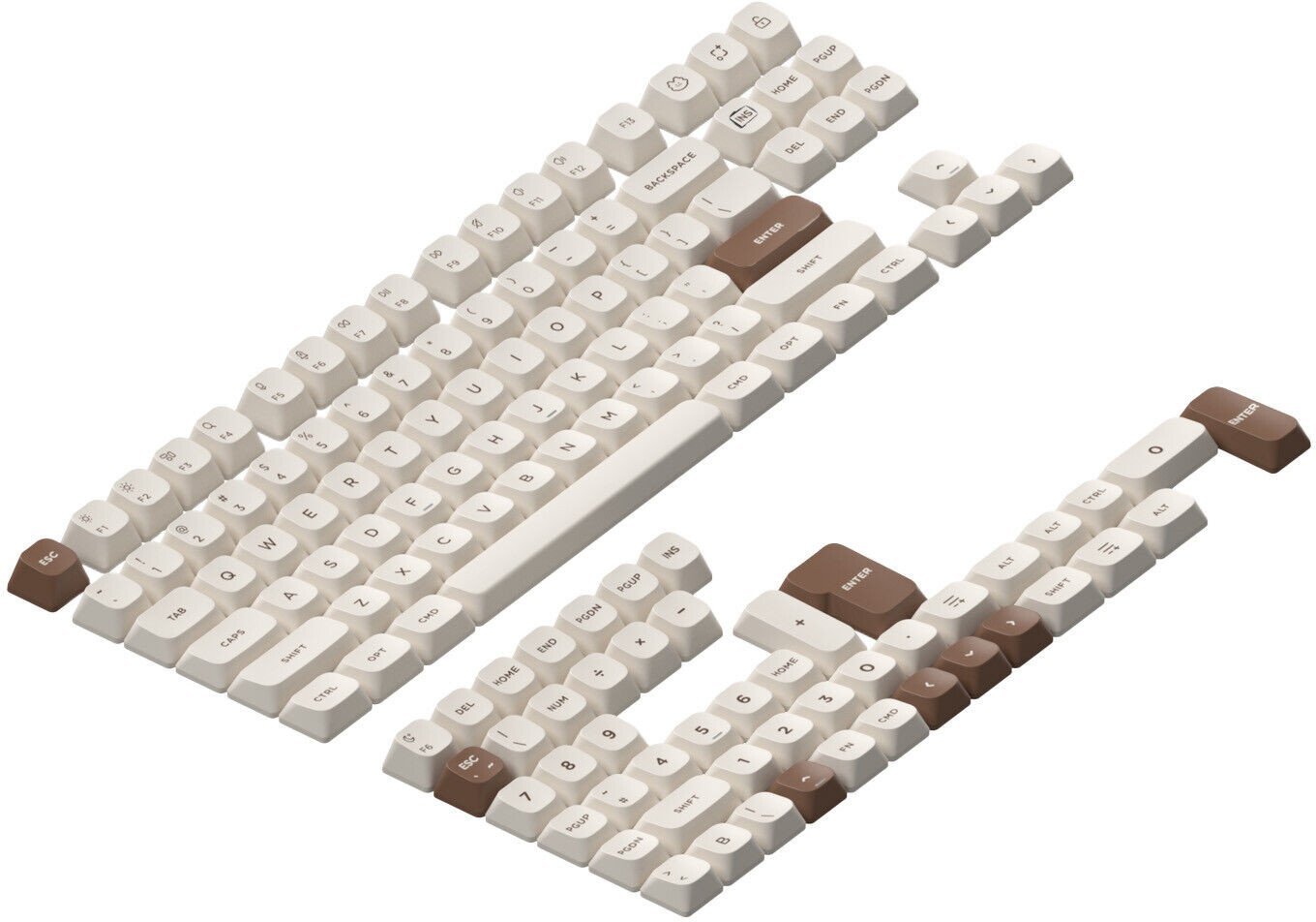 Nuphy Gem mSA Double-shot Keycaps