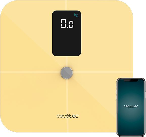 Waga łazienkowa Cecotec Surface Precision 10400 Smart Healthy Vision Żółty