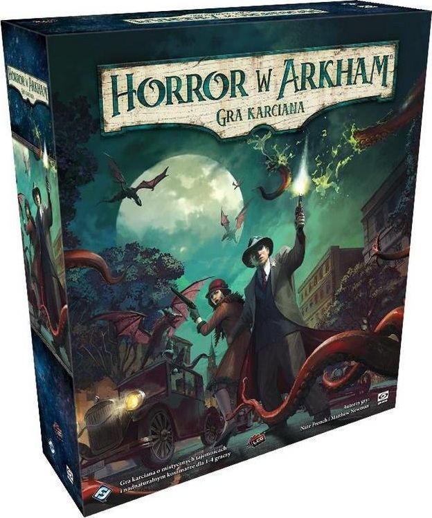 Galakta Horror w Arkham: Gra karciana Zestaw podstawowy