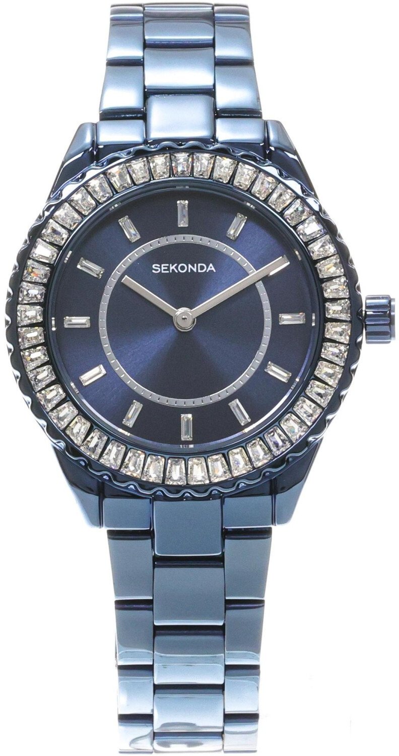 Zegarek Sekonda Zegarek damski Sekonda 40790 CYRKONIE niebieski