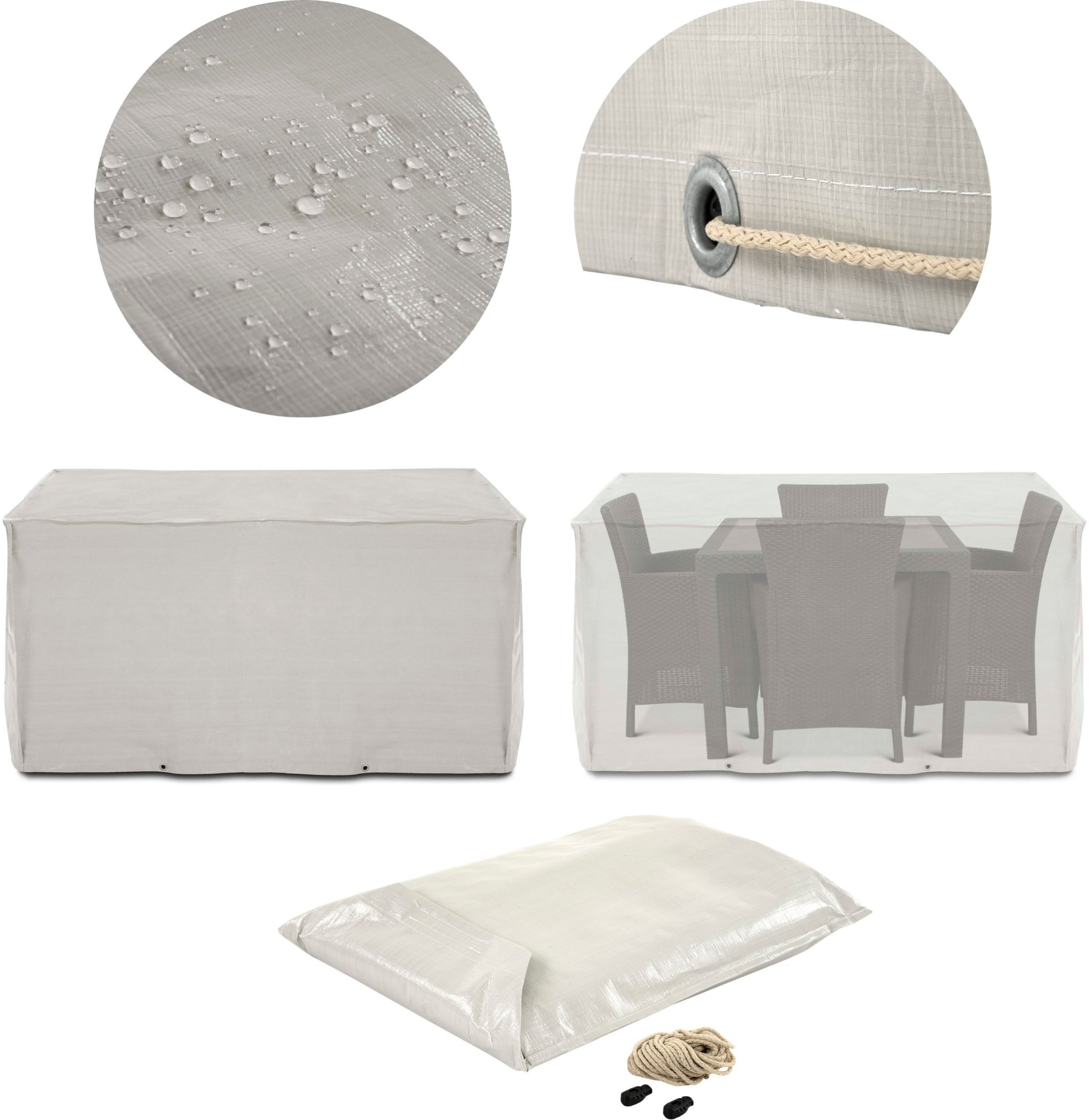 Bazkar Pokrowiec Palermo na meble ogrodowe 150x150x90