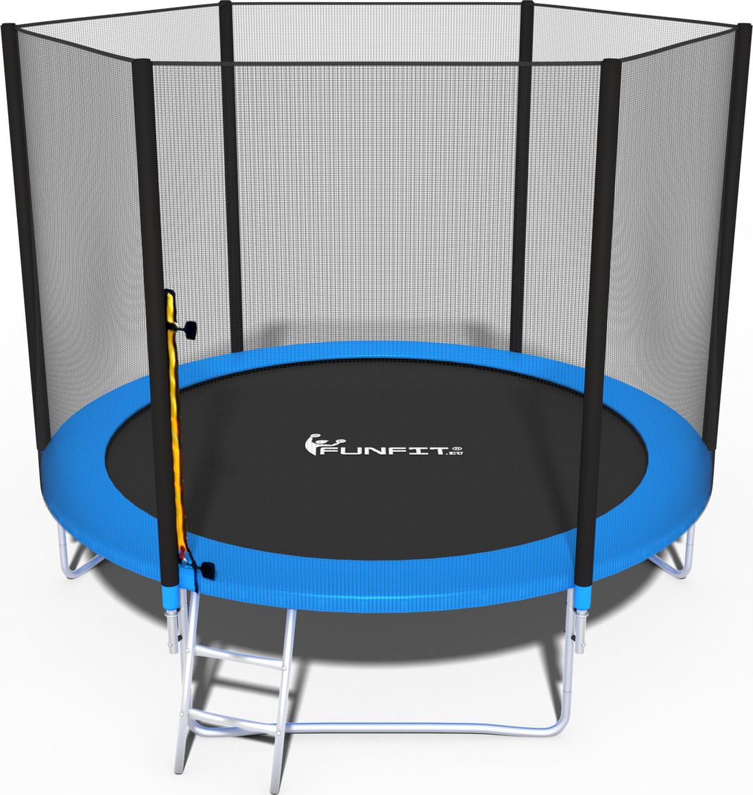 Zdjęcia - Trampolina FUNFIT  ogrodowa  841 z siatką zewnętrzną 8.5 FT 252 cm 