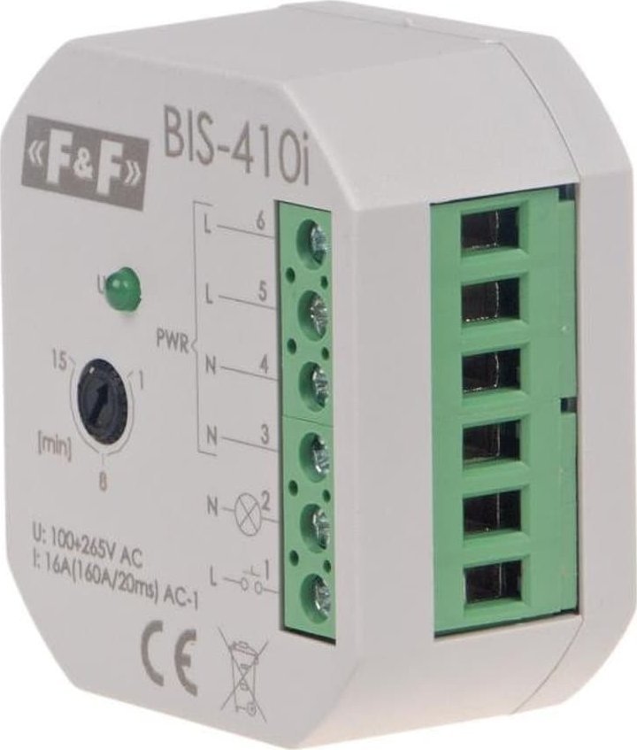 F&F Przekaźnik bistabilny BIS-410-LED-24V