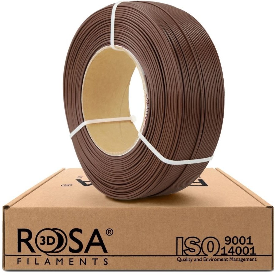 brightsign Filaments PLA czekoladowe brązowe 1 75 mm 1 kg uzupełnienia Rosa3D