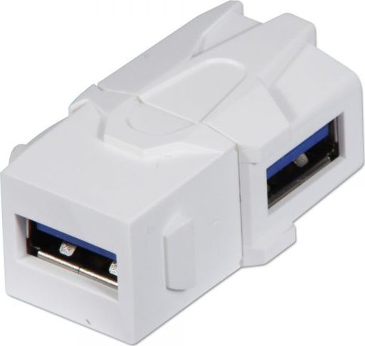 Lindy Lindy 60491 gniazdo Keystone kątowy (łącznik modułowy) Złącze USB typu A