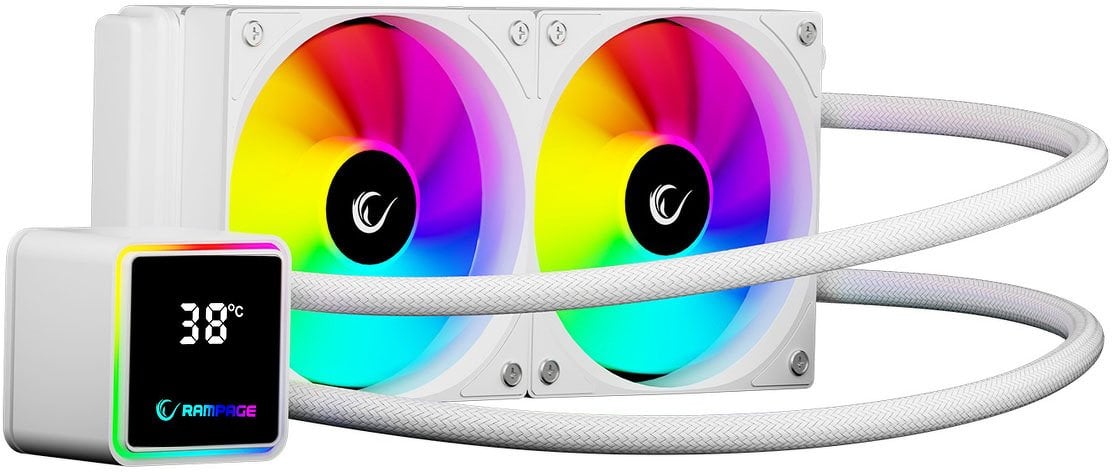 Chłodzenie wodne Rampage INFINITE V240 Białe