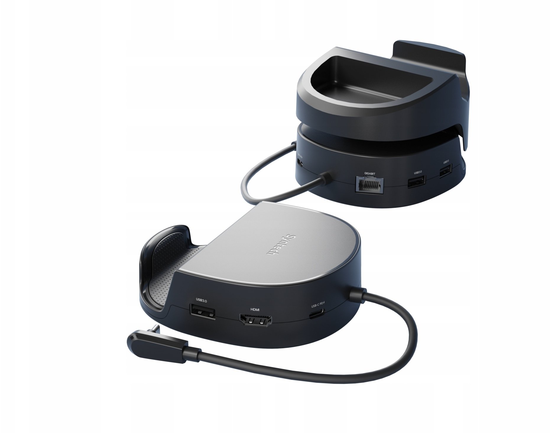 Stacja Dokująca 6w1 Hdmi 4k Lan 100w Do Steam Deck Oled / Asus Rog Ally / Synm050