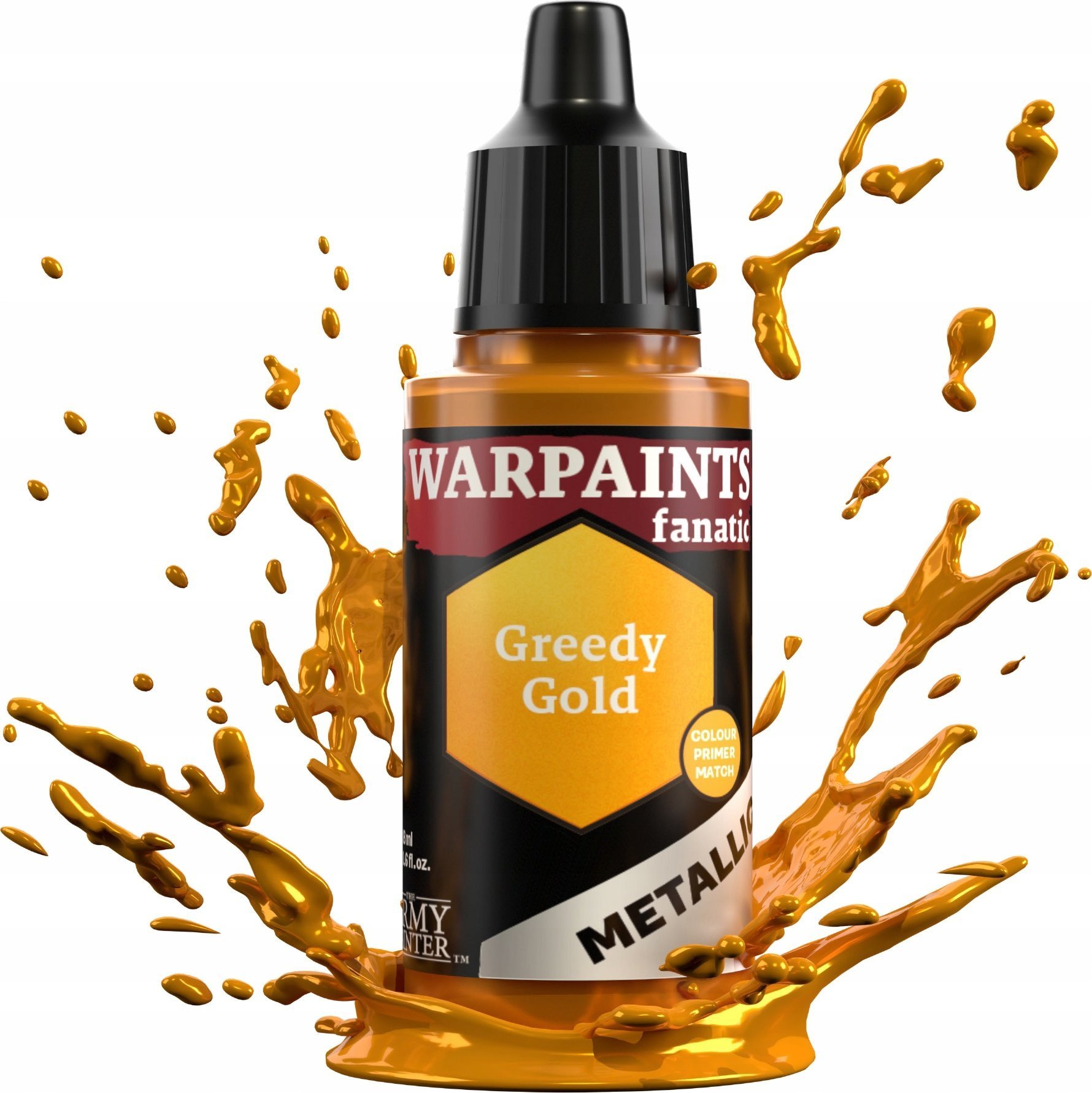 Army Painter The : Warpaints - Fanatic - Metallic - Greedy Gold