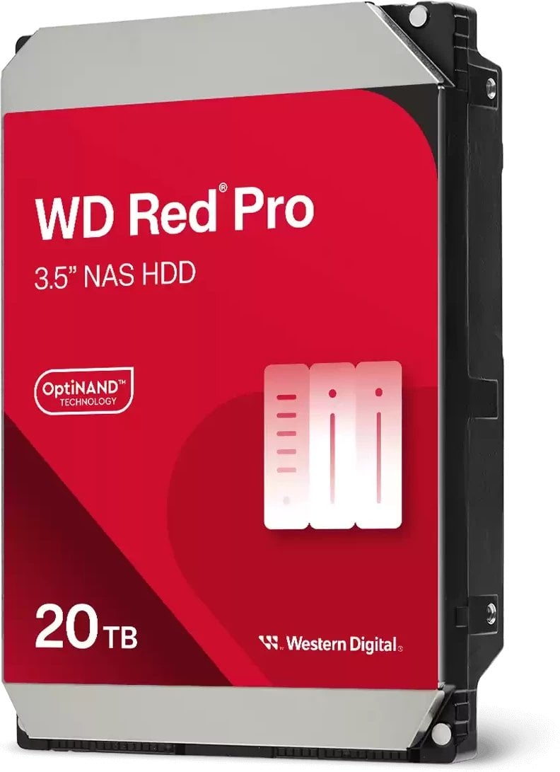 Dysk serwerowy WD Red Pro 20TB 3.5'' SATA III (6 Gb/s) (WD202KFGX)