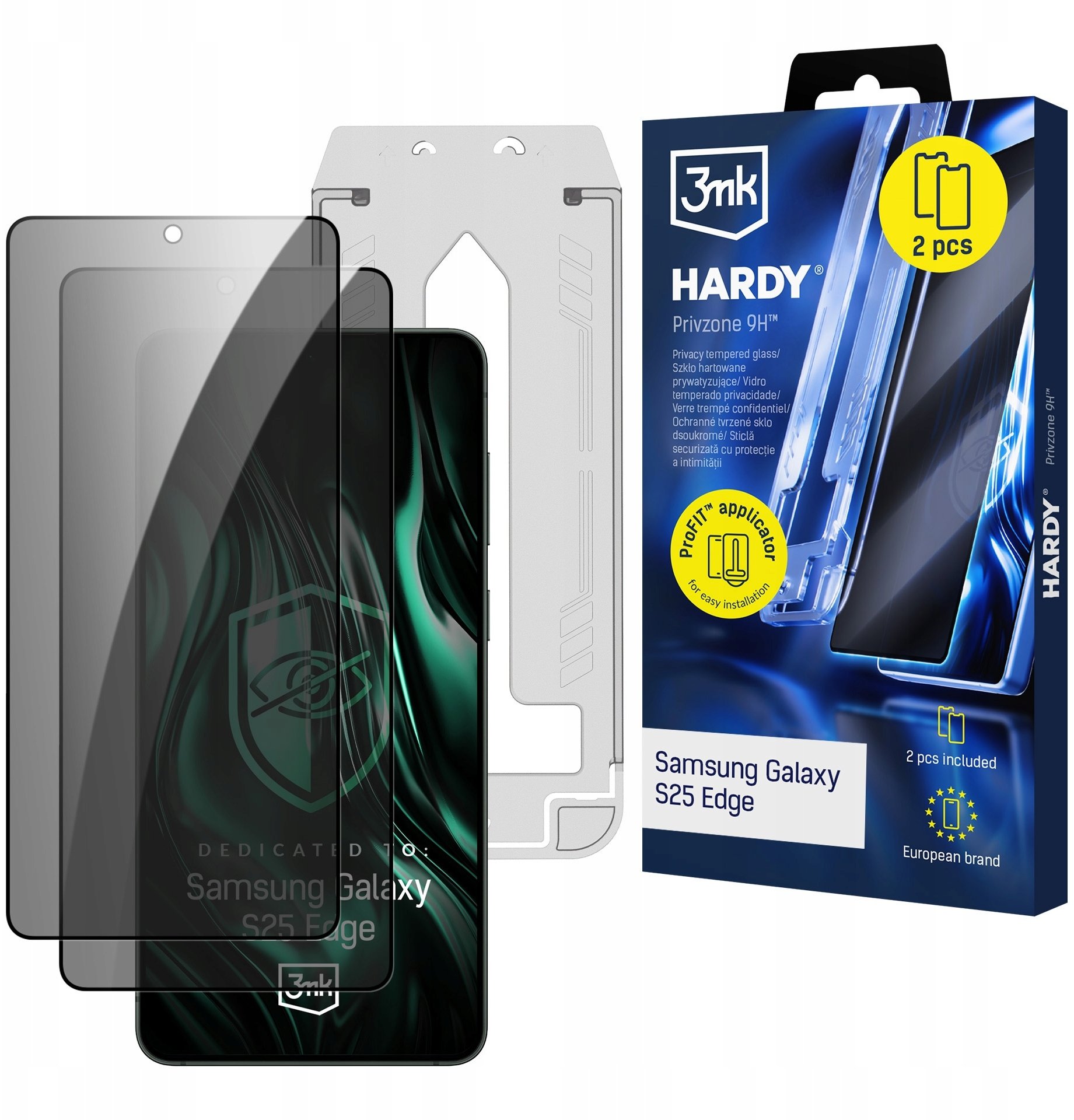 Samsung Galaxy S25 Edge - 3mk Hardy Privzone 9H