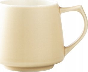 Origami ORIGAMI - Kubek ceramiczny Aroma 320ml Matowy beżowy
