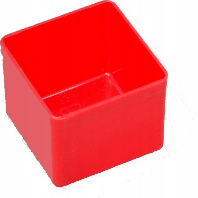 AllIT Pojemnik magazynowy, warsztatowy 54x54x44 mm. Czerwony