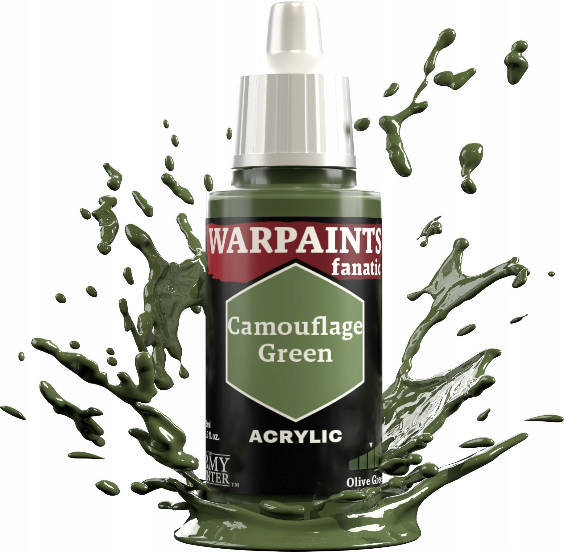 Army Painter The : Warpaints - Fanatic - Camouflage Green