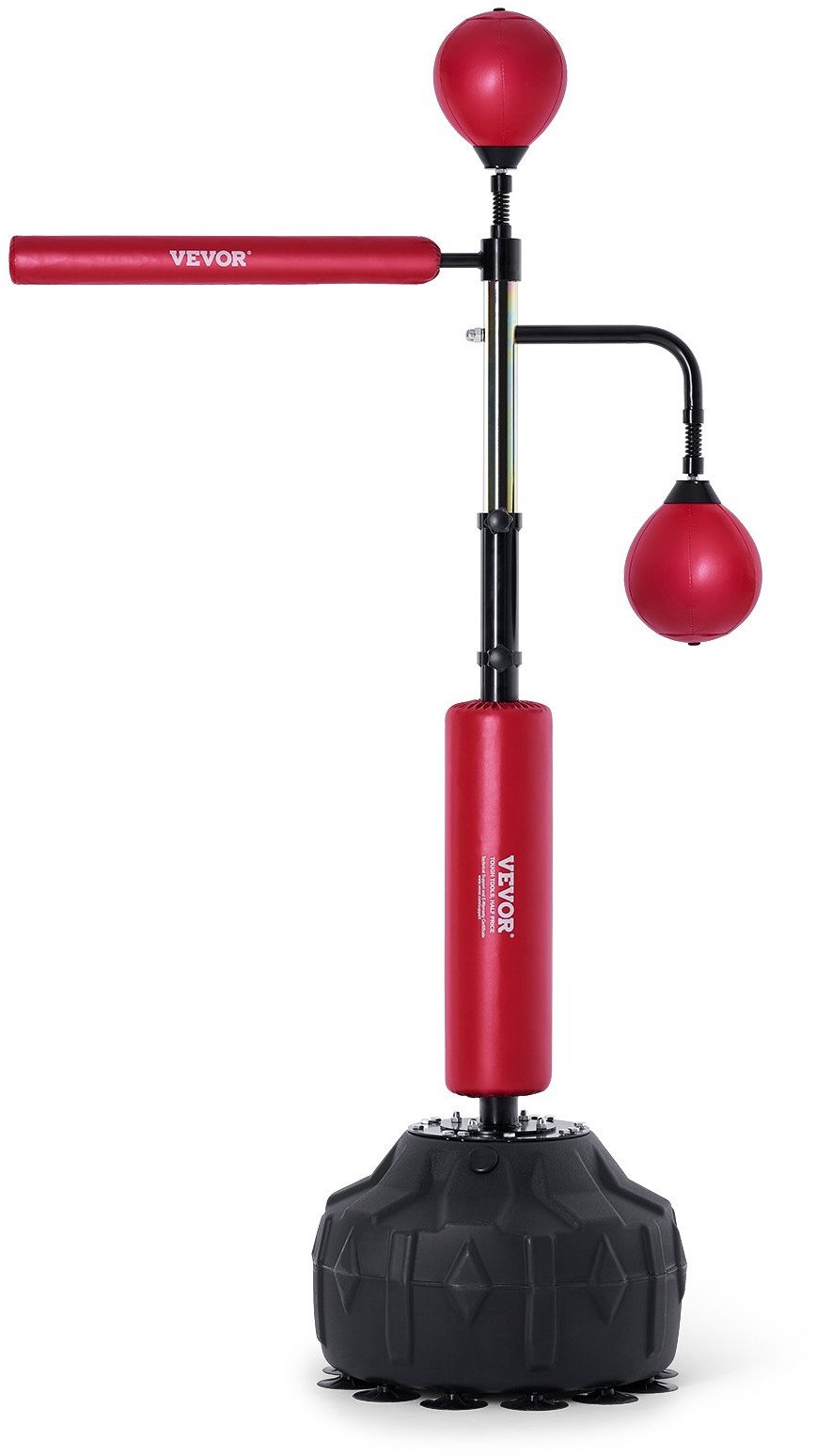 Profesjonalna Torba Bokserska z Obrotowym Drążkiem Czerwona