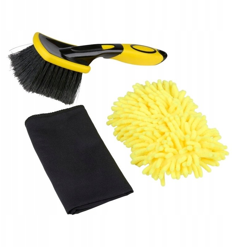 Dunlop - Zestaw do czyszczenia roweru (3 elementy) (871125243166)