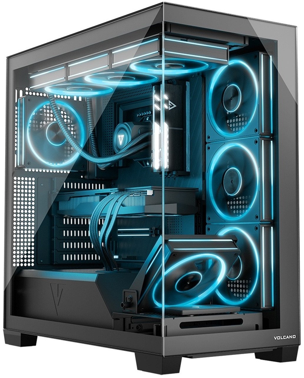 VIST Gaming PC Ryzen 7 8700F AIO RTX 5060 32GB SSD 1TB W11 WiFi BT DLSS 4
