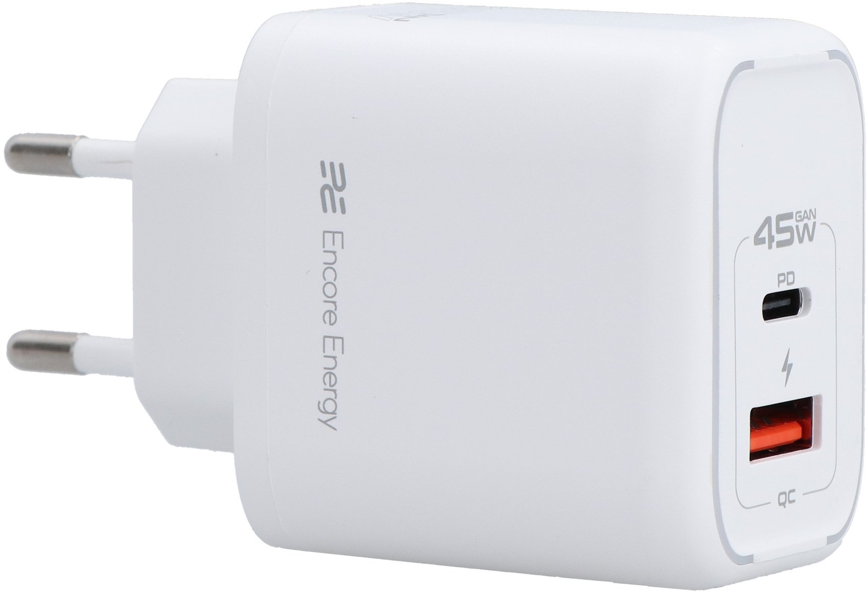 Ładowarka Kaku ładowarka sieciowa Encore Energy PD 3.0 Quick Charge 4.0 USB-A USB-C 45W adapter MD-4583TR
