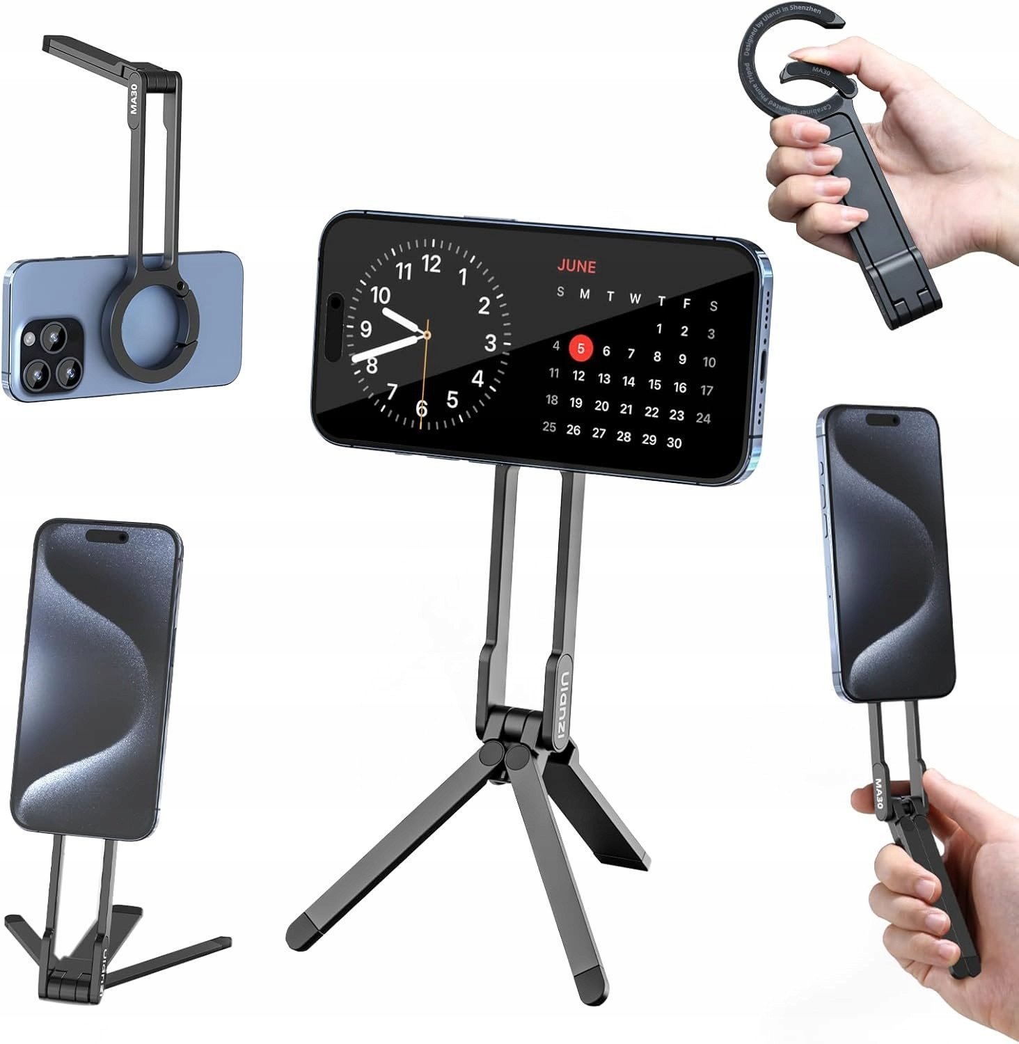 Statyw Ulanzi Statyw Grip Stojak Metal Uchwyt Telefon Iphone Magnes Magsafe / Ulanzi / Ma60