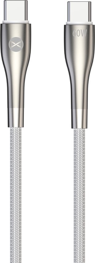 Kabel USB Forever Kabel Sleek Usb-C - Usb-C 1,0 M 60W Biały