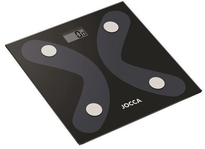 Waga łazienkowa Jocca Bluetooth 180kg czarny