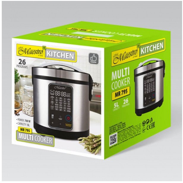 feel-maestro Multicooker 5l, 26 programów, 700W MR-795