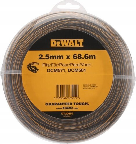 Dewalt Żyłka 2.5mm 68.8m DT20652-QZ