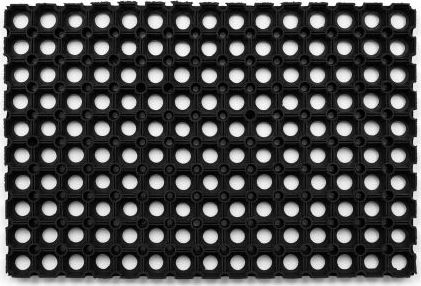 Dywany Łuszczów Wycieraczka GUMOWA AŻUROWA, 50x80 cm