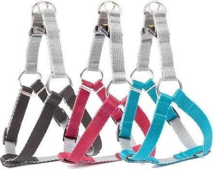 Dingo DINGO Szelki "FRED" Twilight silver - Morskie rozmiar 40 szer. 10 mm