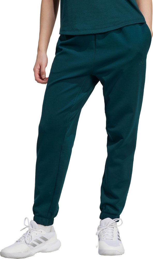 Adidas Spodnie damskie adidas Yoga Essentials zielone JY2812 L