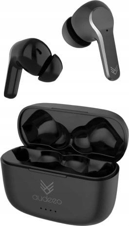 Słuchawki Audeeo Słuchawki TWS LED Audeeo (czarne)
