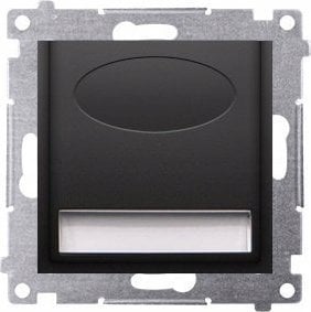 Kontakt-Simon Simon 54 Oprawa oświetleniowa LED 14V DC 0.56 W białe neutralne 4000 K czarny maty