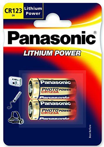 Фото - Акумулятор / батарейка Panasonic Bateria Lithium Power CR123 1400mAh 2 szt. 
