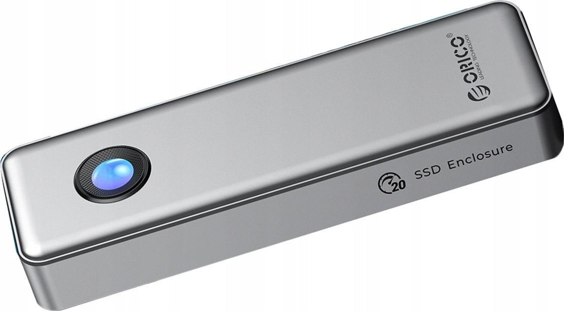 Kieszeń Orico Kieszeń dyskowa M.2 NVME USB-C 3.2 20Gbps - srebrna