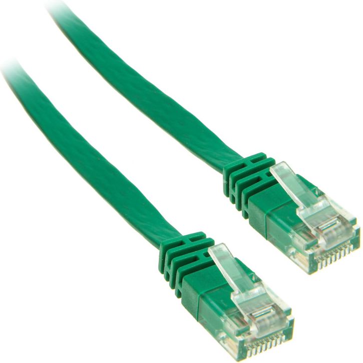 InLine 5m - kabel sieciowy U/UTP - 1000 Mbit - Cat.6 - RJ45 - zielony (71605G)