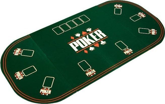 Garthen Blat do pokera składany drewniany