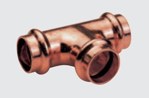 Conex Trójnik miedziany serii B Press 28mm (P513002828028)