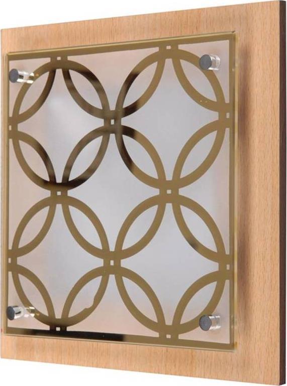 Kinkiet Candellux Plafon scienny/sufitowy 24x24cm 60W E27 w kółka Planta 10-39791