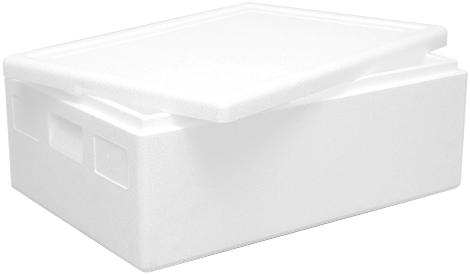 ARPACK Termobox pudełko termiczne styropianowe z pokrywką atest PZH 685x485x265mm 53L Termobox pudeł...