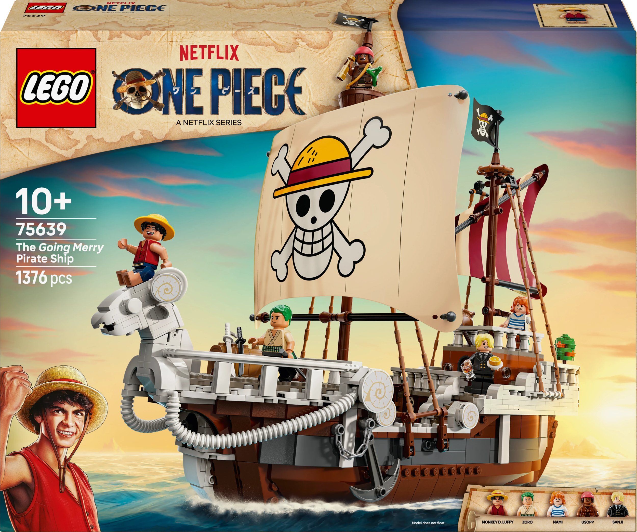 LEGO One Piece Statek piracki Going Merry (75639)