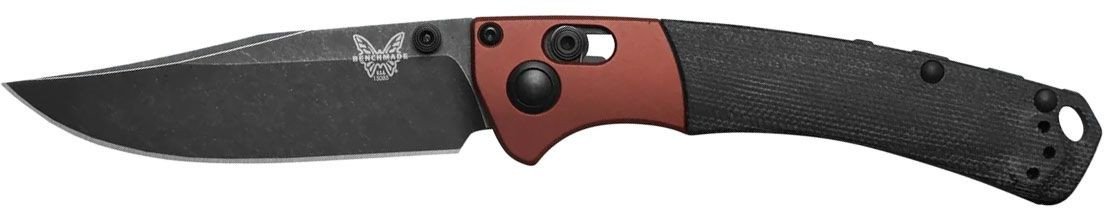 Benchmade MINI CROOKED RIVER 15085BK-04 BLACK CANVAS MICARTA