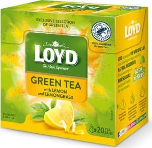 Loyd Herbata Green Tea Lemon Grass (zielona herbata z trawą cytrynową)